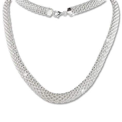 versace kette damen silber|Damen Halsschmuck von Versace.